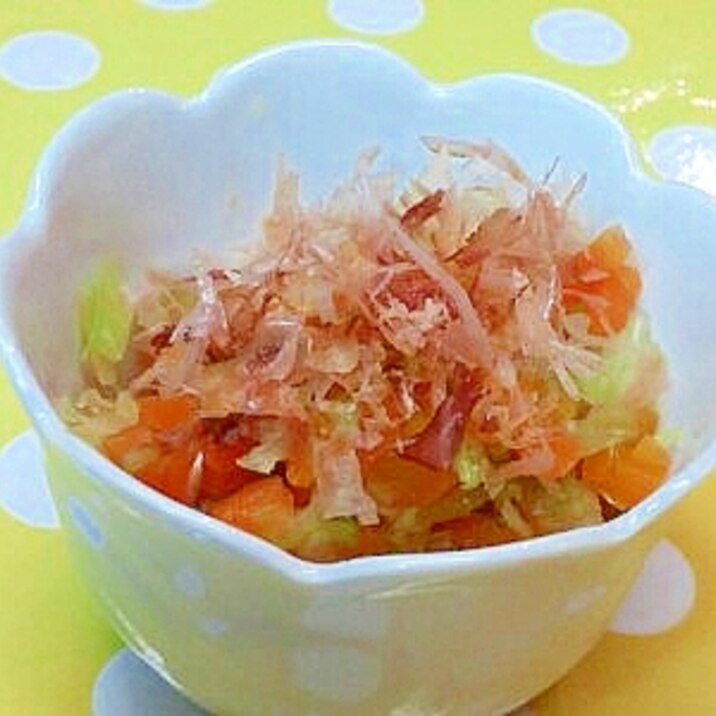 離乳食 キャベツ 人参のおかか和え レシピ 作り方 By 不二子ちゃん2号 楽天レシピ 離乳食 キャベツ 人参のおかか和え レシピ 作り方 By 不二子ちゃん2号 楽天レシピ